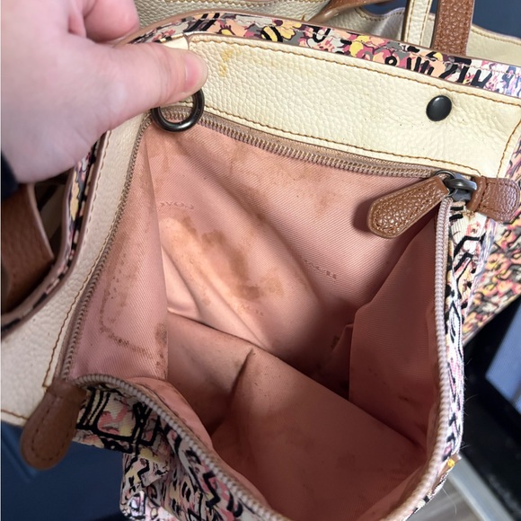 White Coach Tote Kieth Haring with Hang Tag - Picture 10 of 10